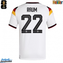 Tyskland David Raum #22 Hjemmedrakt VM 2026 Kortermet